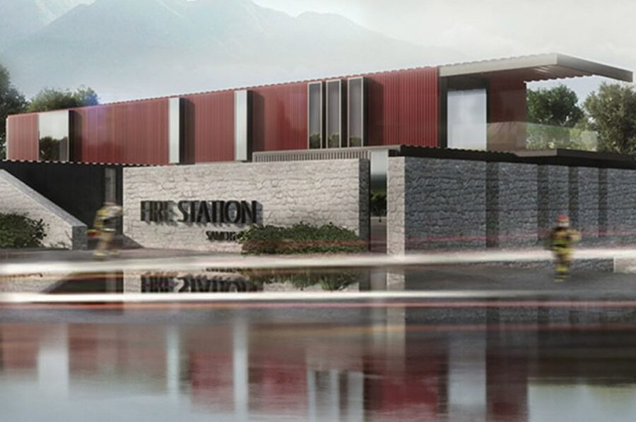 Fire Station in Samothraki